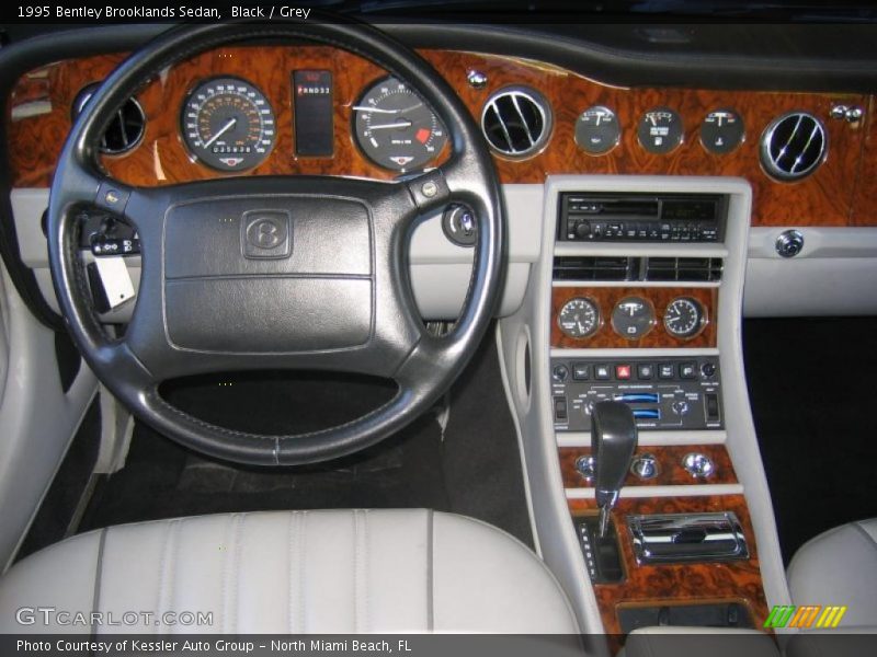 Black / Grey 1995 Bentley Brooklands Sedan