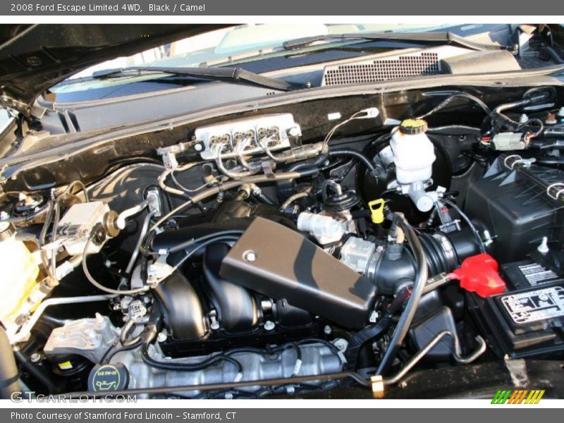 Black / Camel 2008 Ford Escape Limited 4WD