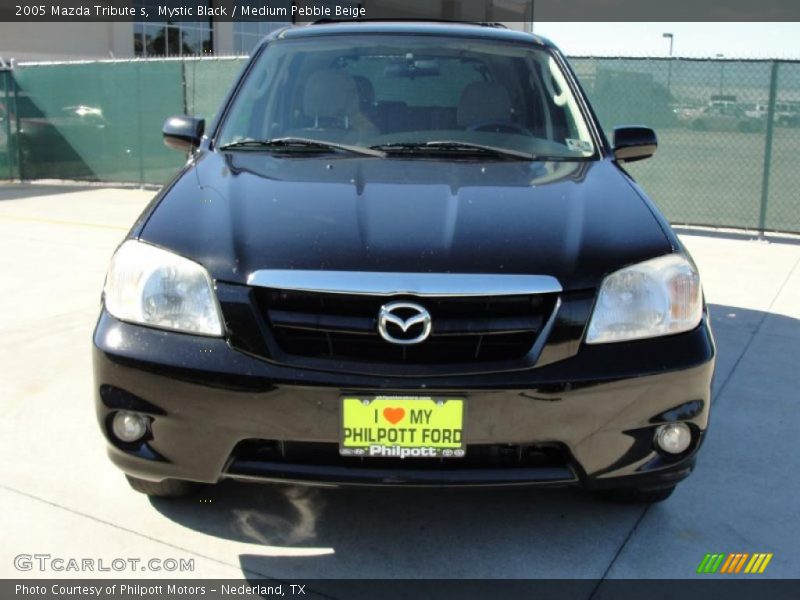 Mystic Black / Medium Pebble Beige 2005 Mazda Tribute s