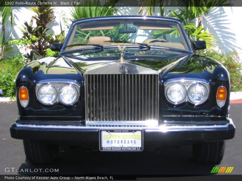 Black / Tan 1992 Rolls-Royce Corniche IV