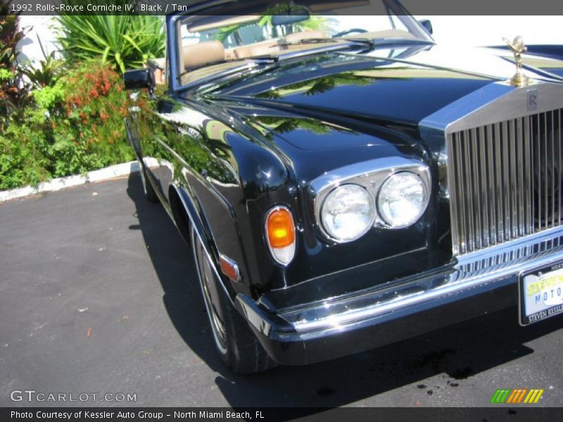 Black / Tan 1992 Rolls-Royce Corniche IV