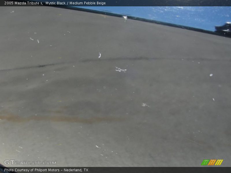 Mystic Black / Medium Pebble Beige 2005 Mazda Tribute s