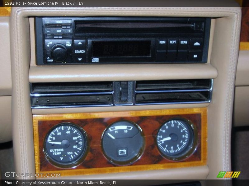 Black / Tan 1992 Rolls-Royce Corniche IV