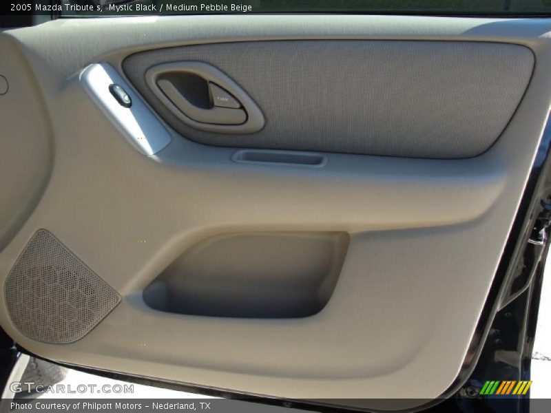 Mystic Black / Medium Pebble Beige 2005 Mazda Tribute s