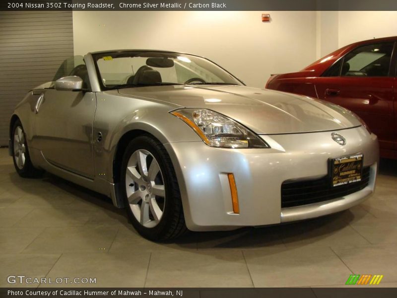 Chrome Silver Metallic / Carbon Black 2004 Nissan 350Z Touring Roadster