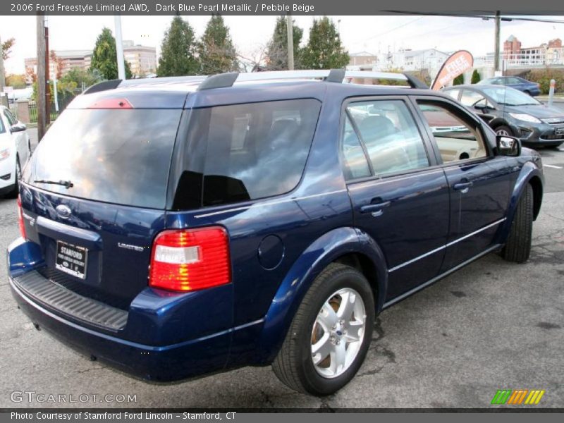 Dark Blue Pearl Metallic / Pebble Beige 2006 Ford Freestyle Limited AWD