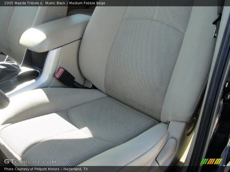 Mystic Black / Medium Pebble Beige 2005 Mazda Tribute s