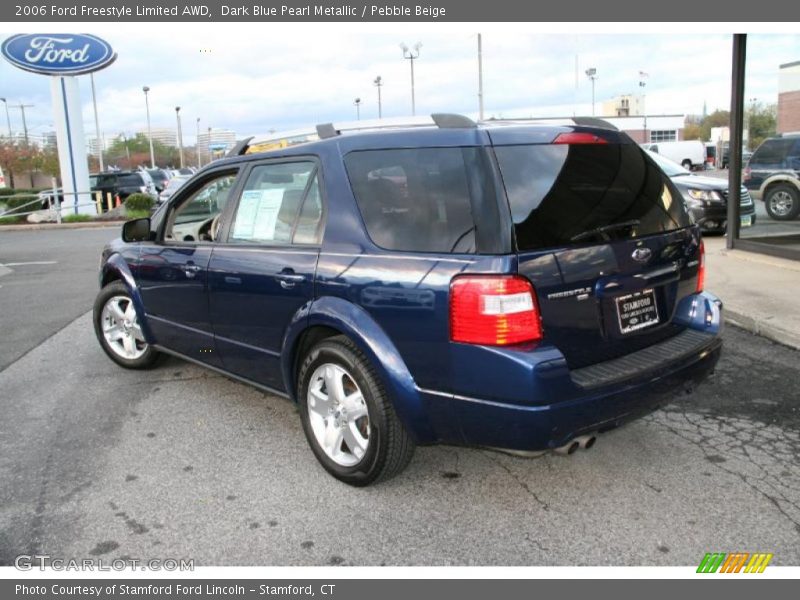 Dark Blue Pearl Metallic / Pebble Beige 2006 Ford Freestyle Limited AWD