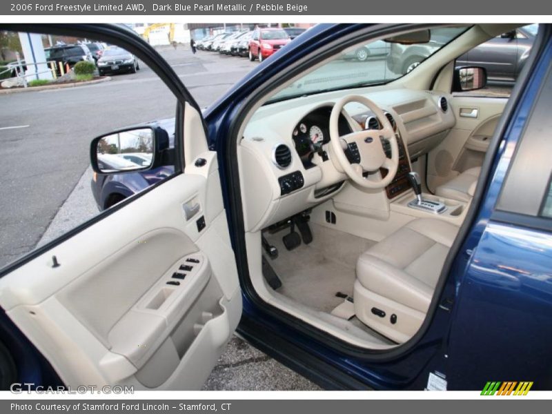 Dark Blue Pearl Metallic / Pebble Beige 2006 Ford Freestyle Limited AWD