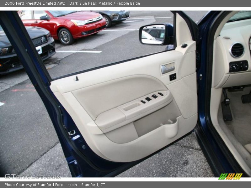 Dark Blue Pearl Metallic / Pebble Beige 2006 Ford Freestyle Limited AWD