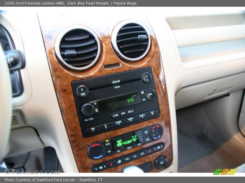 Dark Blue Pearl Metallic / Pebble Beige 2006 Ford Freestyle Limited AWD