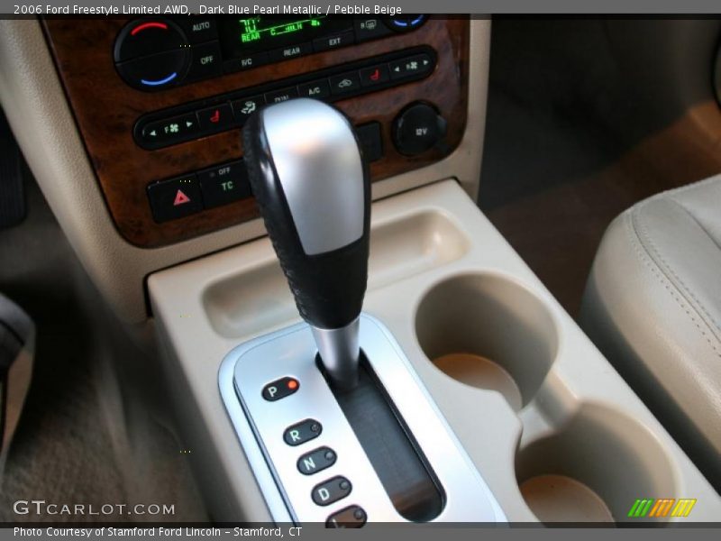 Dark Blue Pearl Metallic / Pebble Beige 2006 Ford Freestyle Limited AWD