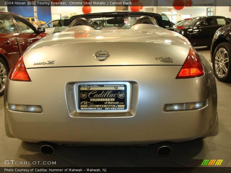 Chrome Silver Metallic / Carbon Black 2004 Nissan 350Z Touring Roadster