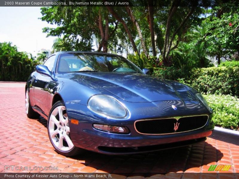 Front 3/4 View of 2003 Coupe Cambiocorsa