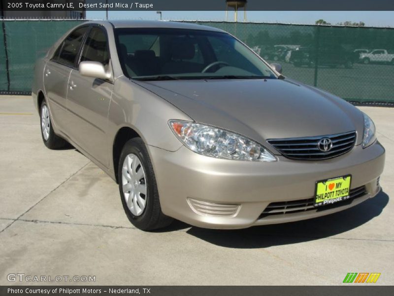 Desert Sand Mica / Taupe 2005 Toyota Camry LE