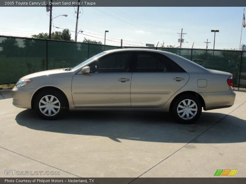 Desert Sand Mica / Taupe 2005 Toyota Camry LE