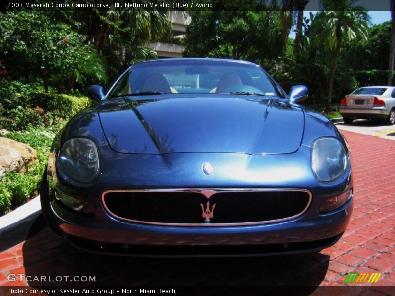 Blu Nettuno Metallic (Blue) / Avorio 2003 Maserati Coupe Cambiocorsa