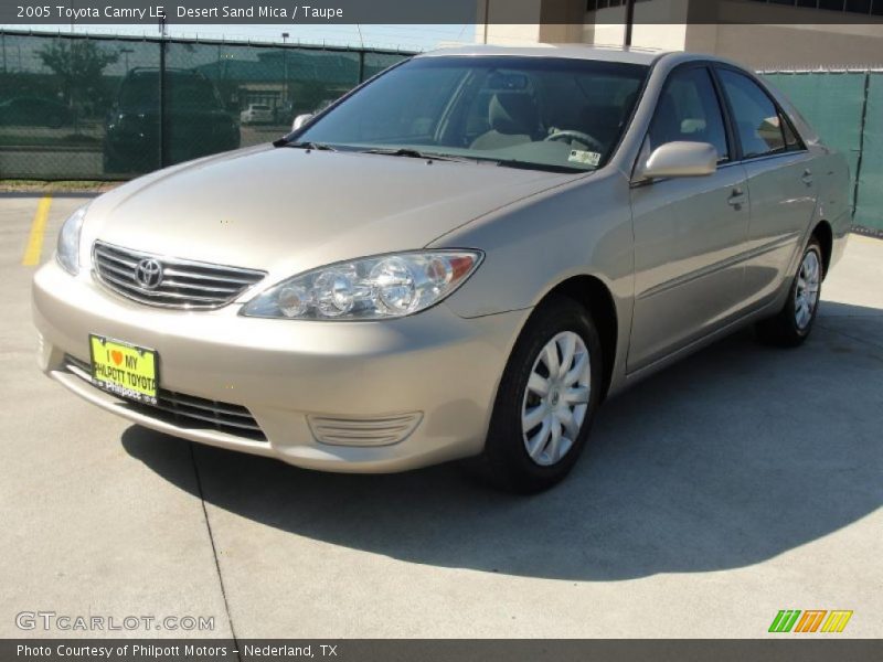 Desert Sand Mica / Taupe 2005 Toyota Camry LE