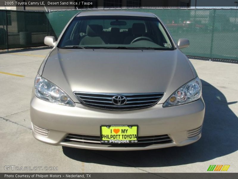 Desert Sand Mica / Taupe 2005 Toyota Camry LE