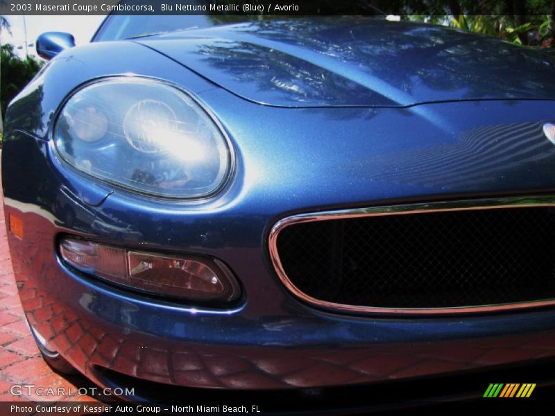 Blu Nettuno Metallic (Blue) / Avorio 2003 Maserati Coupe Cambiocorsa