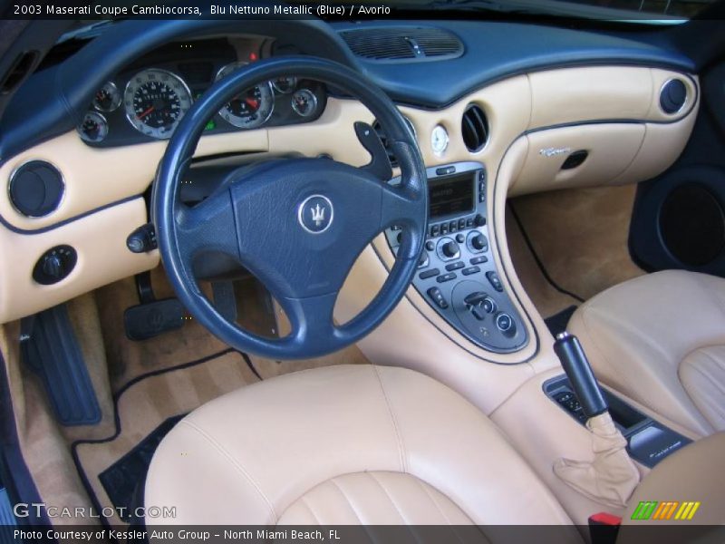 Avorio Interior - 2003 Coupe Cambiocorsa 