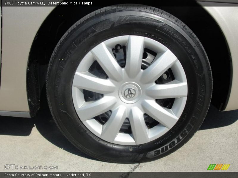Desert Sand Mica / Taupe 2005 Toyota Camry LE