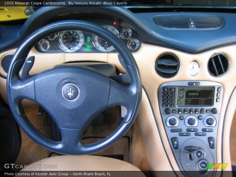 Dashboard of 2003 Coupe Cambiocorsa