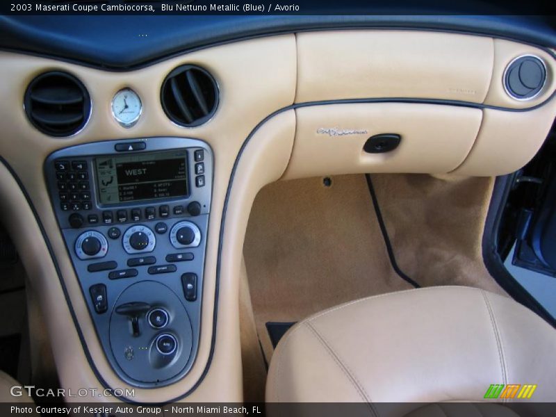 Dashboard of 2003 Coupe Cambiocorsa