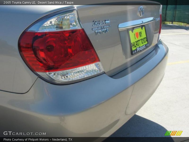 Desert Sand Mica / Taupe 2005 Toyota Camry LE