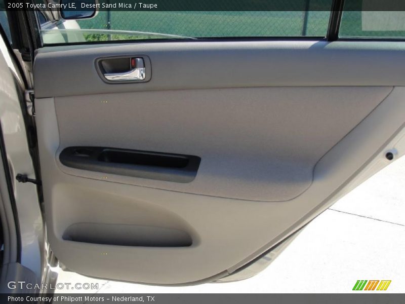 Desert Sand Mica / Taupe 2005 Toyota Camry LE