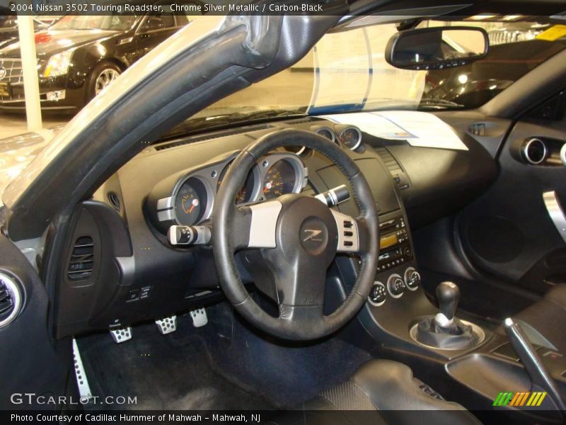 Chrome Silver Metallic / Carbon Black 2004 Nissan 350Z Touring Roadster