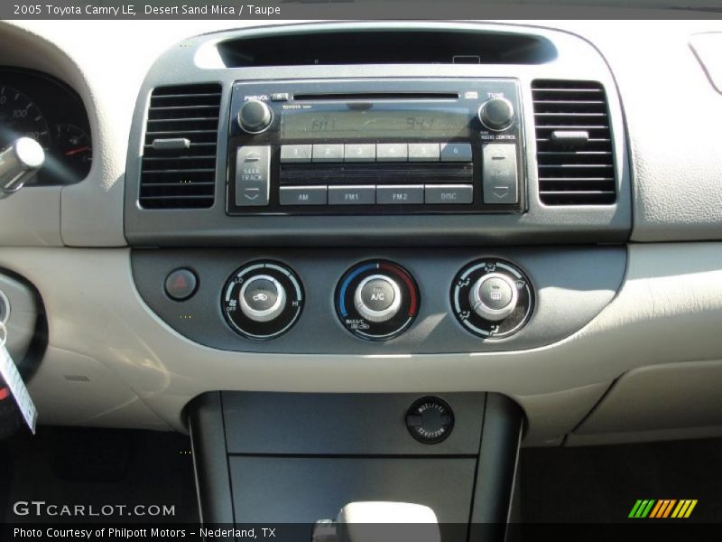 Desert Sand Mica / Taupe 2005 Toyota Camry LE