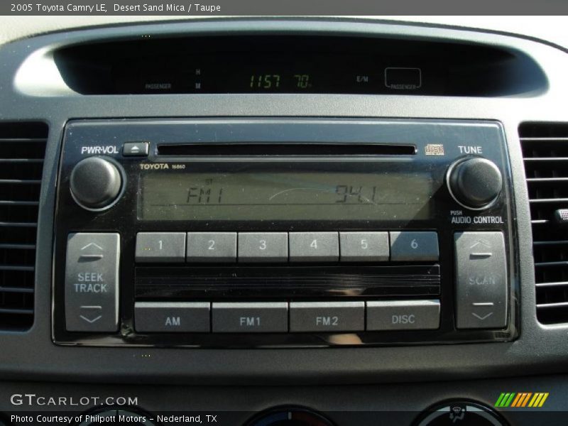 Desert Sand Mica / Taupe 2005 Toyota Camry LE