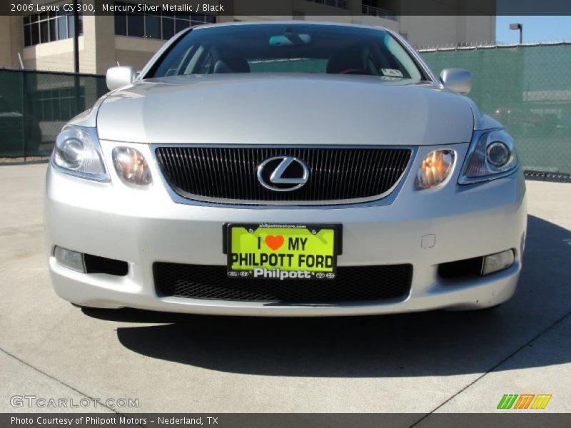 Mercury Silver Metallic / Black 2006 Lexus GS 300