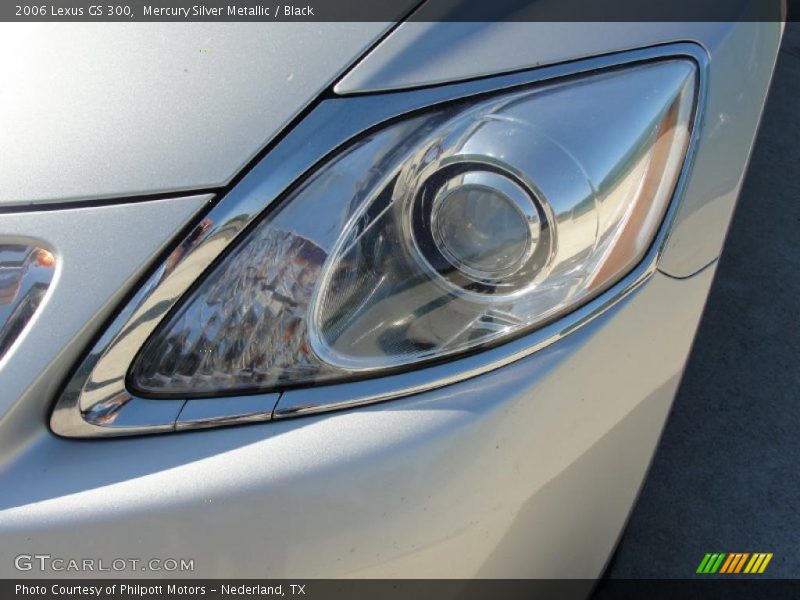 Mercury Silver Metallic / Black 2006 Lexus GS 300