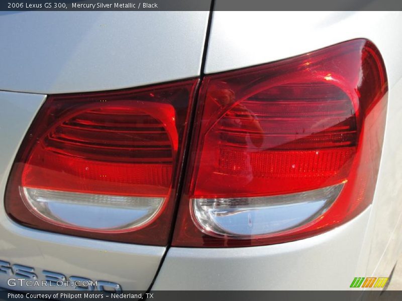 Mercury Silver Metallic / Black 2006 Lexus GS 300
