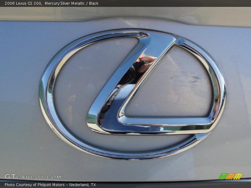 Mercury Silver Metallic / Black 2006 Lexus GS 300