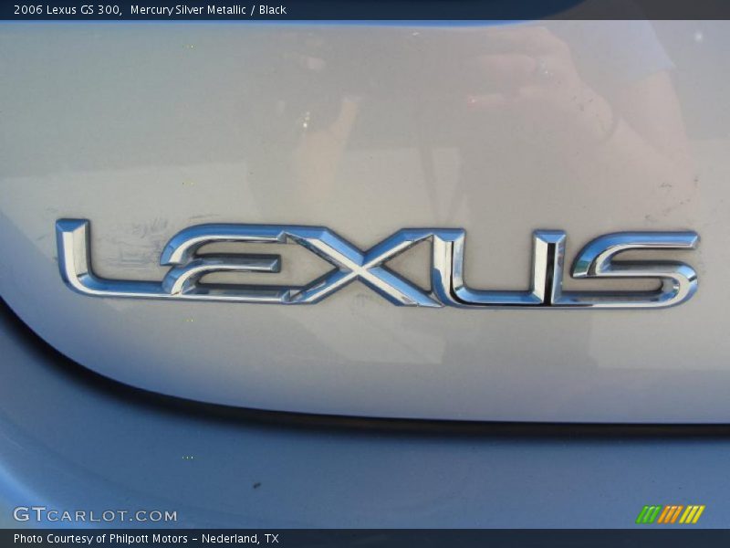 Mercury Silver Metallic / Black 2006 Lexus GS 300