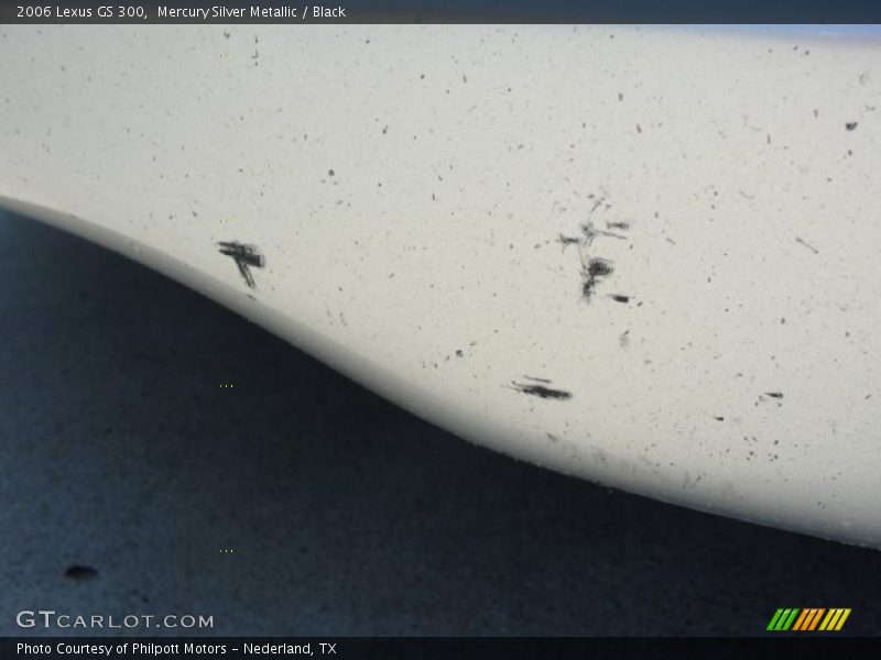 Mercury Silver Metallic / Black 2006 Lexus GS 300