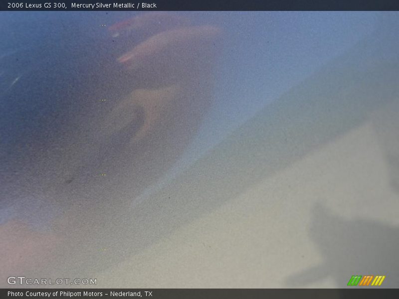 Mercury Silver Metallic / Black 2006 Lexus GS 300