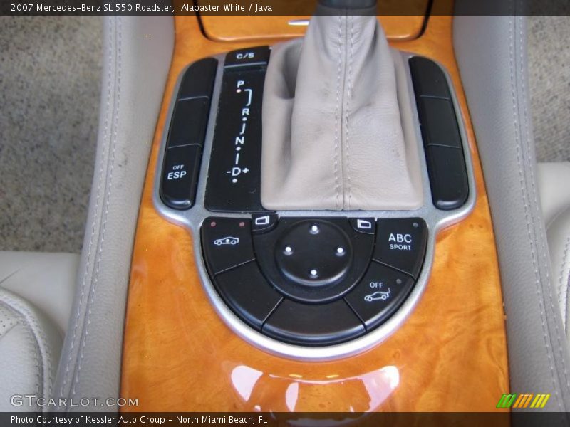 Alabaster White / Java 2007 Mercedes-Benz SL 550 Roadster
