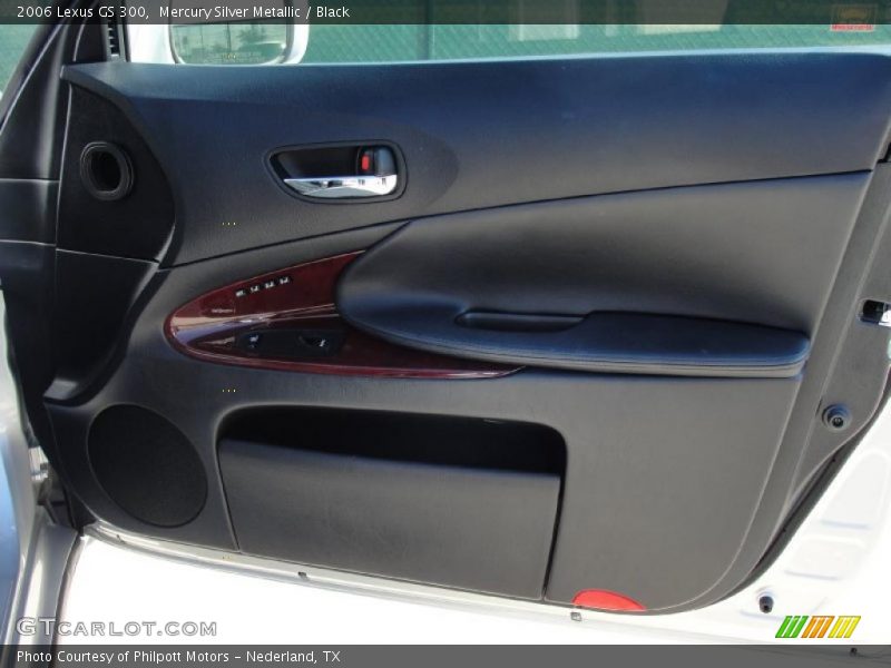 Mercury Silver Metallic / Black 2006 Lexus GS 300