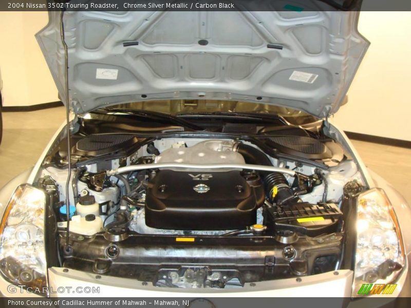 Chrome Silver Metallic / Carbon Black 2004 Nissan 350Z Touring Roadster