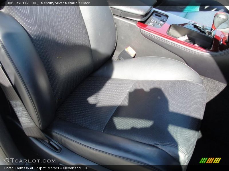 Mercury Silver Metallic / Black 2006 Lexus GS 300