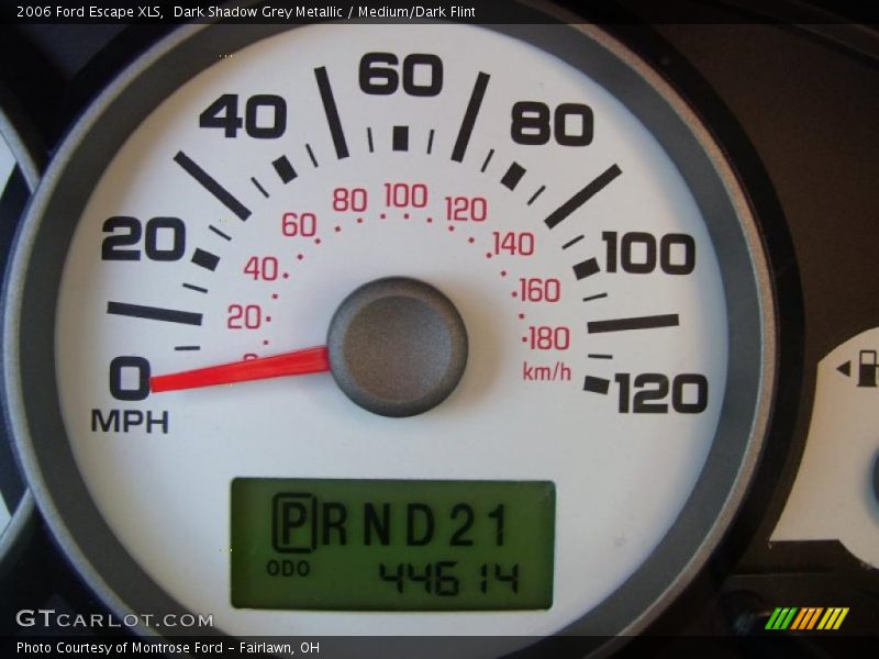 Dark Shadow Grey Metallic / Medium/Dark Flint 2006 Ford Escape XLS