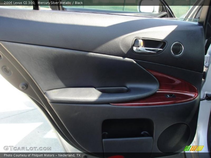 Mercury Silver Metallic / Black 2006 Lexus GS 300