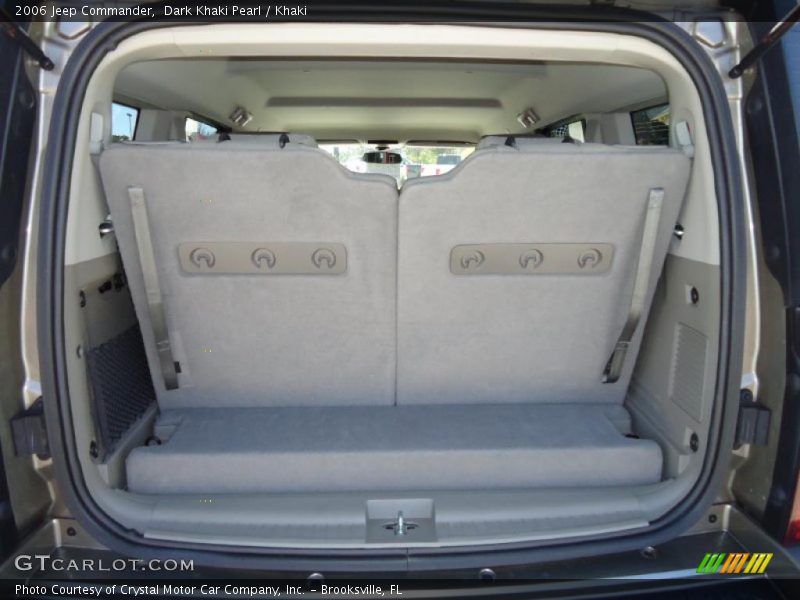 Dark Khaki Pearl / Khaki 2006 Jeep Commander