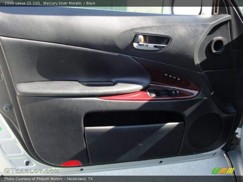 Mercury Silver Metallic / Black 2006 Lexus GS 300