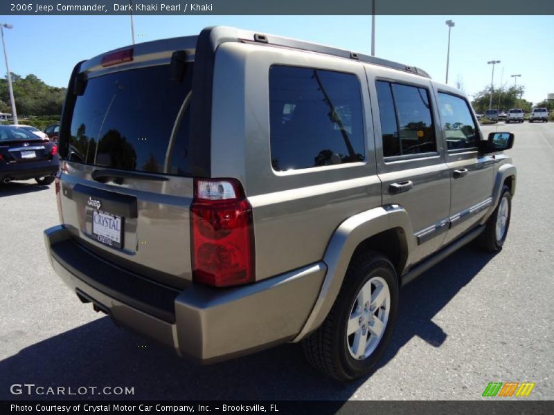 Dark Khaki Pearl / Khaki 2006 Jeep Commander