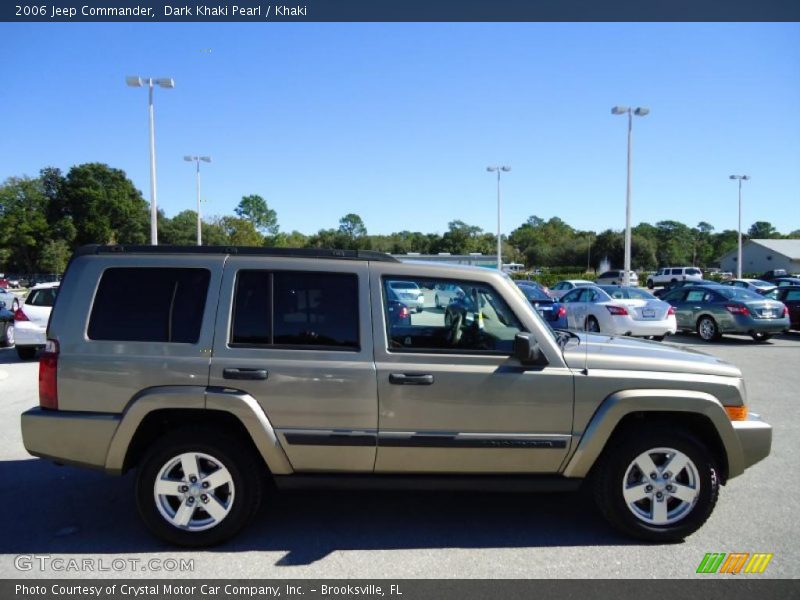 Dark Khaki Pearl / Khaki 2006 Jeep Commander
